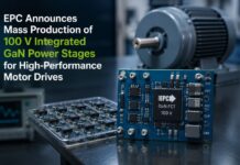 EPC Begins Mass Producing 100V GaN Power Stages for Motor Drives